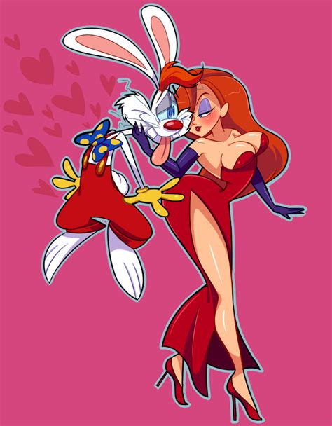 Art Of Sakiko Jessica Rabbit Cartoon Jessica And Roger Rabbit Roger