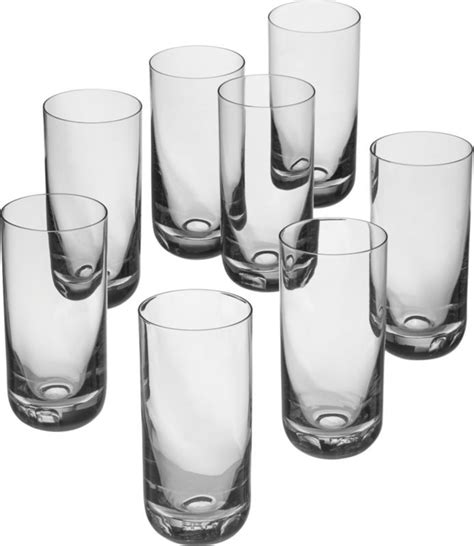 Watson Modern Drinking Glasses Set Of 6 Reviews Cb2 Unique