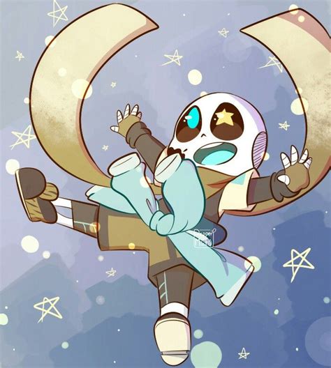 He exists out of them but can interact with them. ink sans | Chibi, Comic undertale, Kawaii