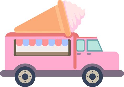 ice cream truck pngs for free download