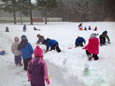 Mrs Rogers Kindergarten Happenings Snowy Day Fun