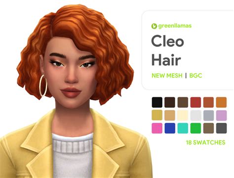 The Sims 4 Cc Maxis Match Hair Female Speedvsa