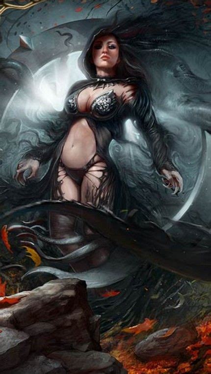 Pin By Badsport On Witches Dark Queen Dark Fantasy Art Fantasy Artist