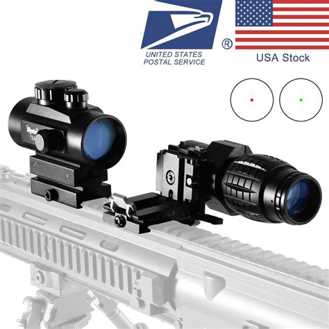 3x 4x 5x Magnifier 1x40 Red Dot 552 Scope Riflescope Holographic Green