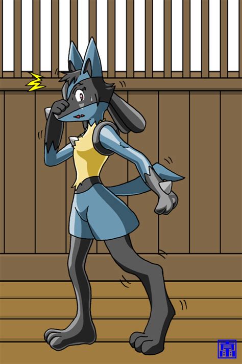 Living Suit Of Lucario 3 By Sinrin8210 On Deviantart