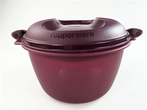 Tupperware Microwave Rice Cooker Capacity 30 Litres Purple
