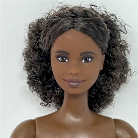Barbie Inspiring Women Madam Cj Walker Nude Articulated Doll With Coa