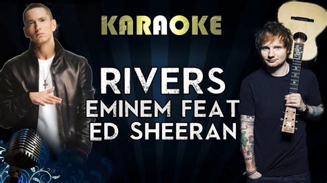 Eminem River Ft Ed Sheeran Official Karaoke Instrumental Lyrics