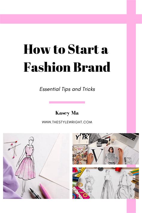 How To Start A Fashion Design Business The Stylewright Career In