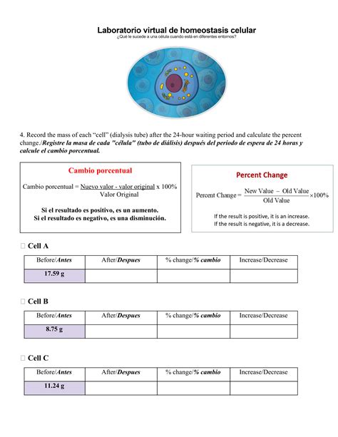 Https://tommynaija.com/worksheet/cell Homeostasis Virtual Lab Worksheet