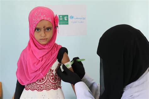 Unicefs Vaccination Campaign Amidst A Cholera Outbreak In Yemen