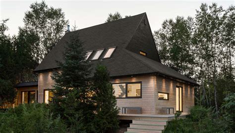 Modern Lake Cottage With Nordic Inspired Design In Saint