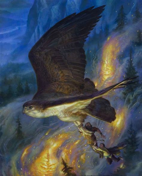 Donato Giancola Out Of The Frying Pan Into The Fire Middle Earth