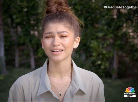 Zendaya Gives A Sweet Shout Out To Her Mom During Virtual Graduation