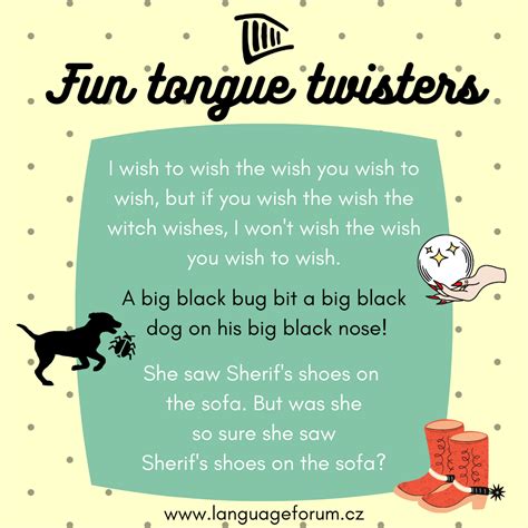 Tongue Twisters Artofit