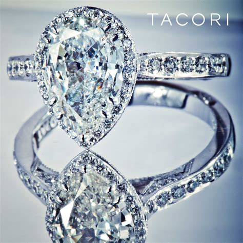 Perhaps The Most Beautiful Pear Shaped Diamond Engagement Ring Ever In