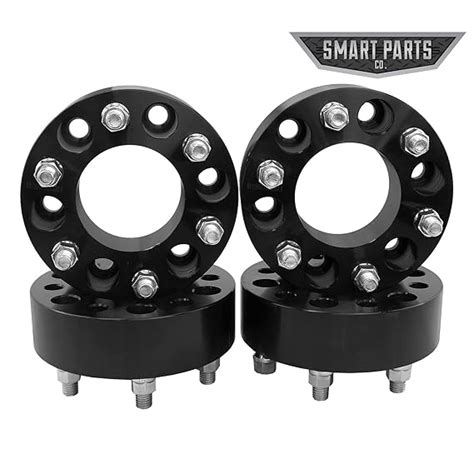 4 Qty Black Wheel Spacers Adapters 4 2 Inch Per Side