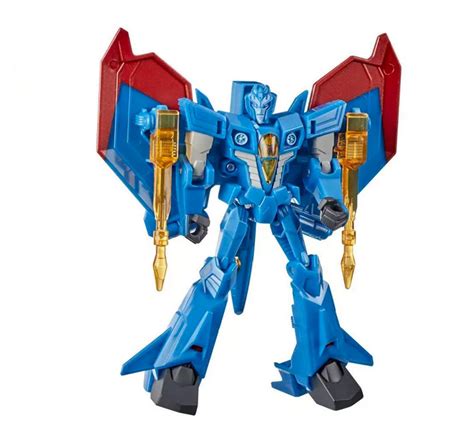 Transformers Cyberverse Adventures Warrior Class Thundercracker Toy