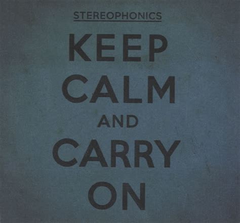 Stereophonics Keep Calm And Carry On Uk Promo Cd Single Cd5 5 490640