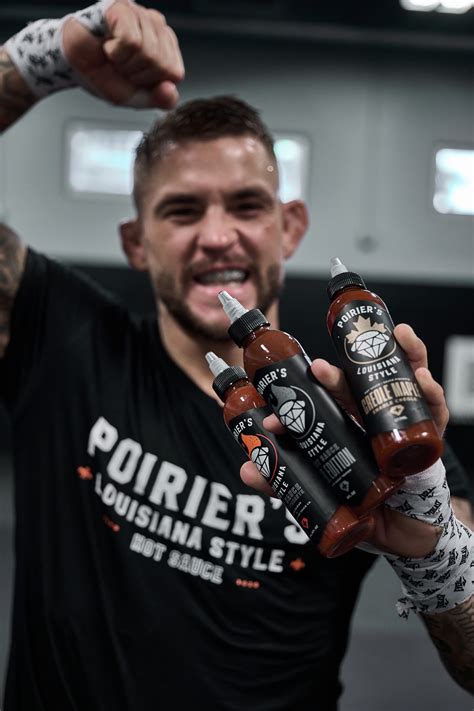 Poiriers Louisiana Style Named Official Hot Sauce Of Ufc