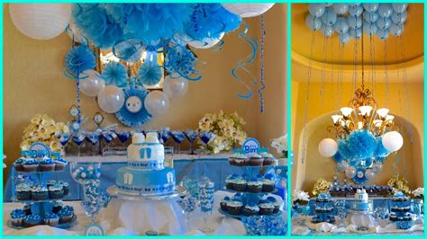 We can't wait to meet him. BABY SHOWER IDEAS FOR BOY BLUE THEME - YouTube