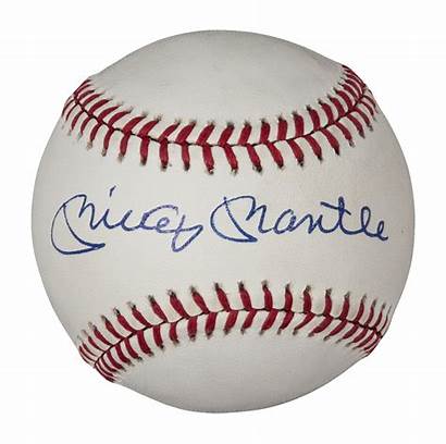 Mantle Baseball Mickey Signed Psa Dna Autographed