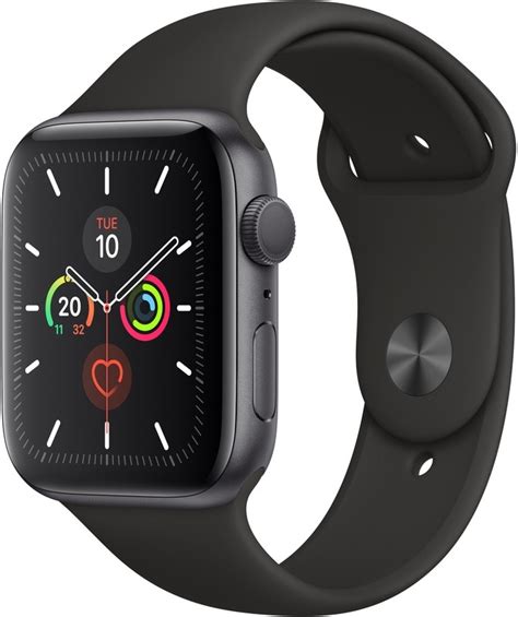 1 gb for use with an eligible postpaid mobile plan or in another device. Apple smartwatch Watch Series 5 (44 mm) Aluminium met ...