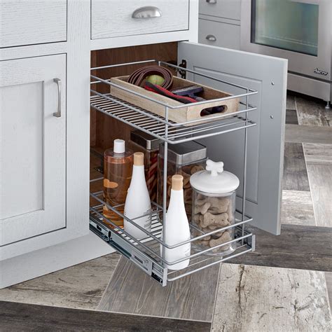 Closetmaid 2 Tier Kitchen Cabinet Pull Out Drawer And Reviews Wayfair