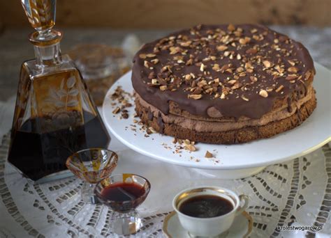 Blog o gotowaniu tradycyjna kuchnia Tort czekoladowy z migdałami