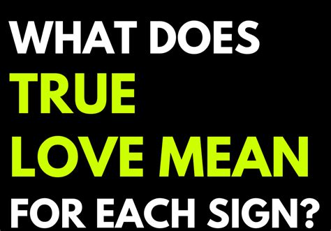What Does True Love Mean For Each Sign Zodiac Blogs Zodiac Signs