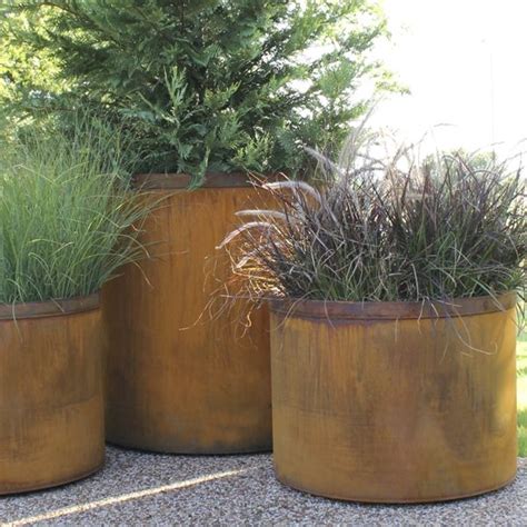 Stunning Large Outdoor Planters Modern On With Hd