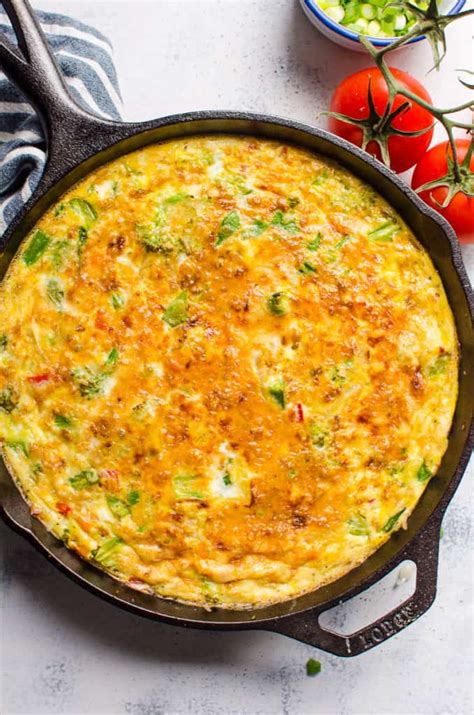 Vegetable Frittata Ifoodreal