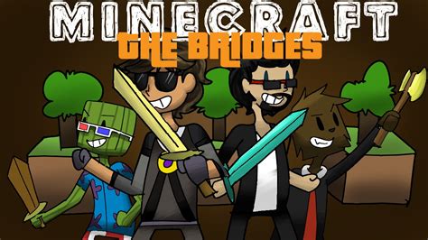Minecraft Mini Game The Bridges Animated Youtube