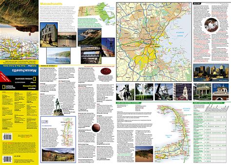 Buy Map Massachusetts Guidemap By National Geographic Maps Yellowmaps Map Store