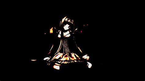 Dark Anime Girl Hd Wallpaper Background Image