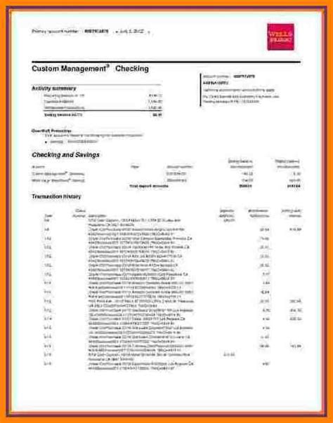 Check spelling or type a new query. Bank Account Statement Wells Fargo How to See Online Fake ...