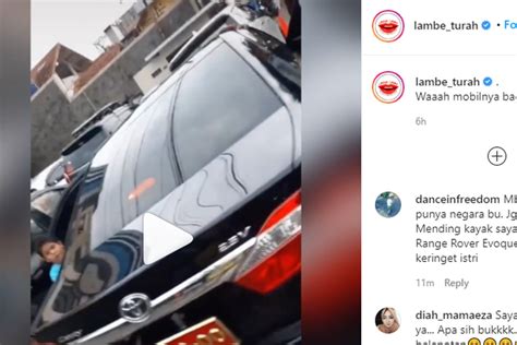 Foto Video Viral Wanita Pamer Mobil Pelat Dinas Tni Sedang Dilacak