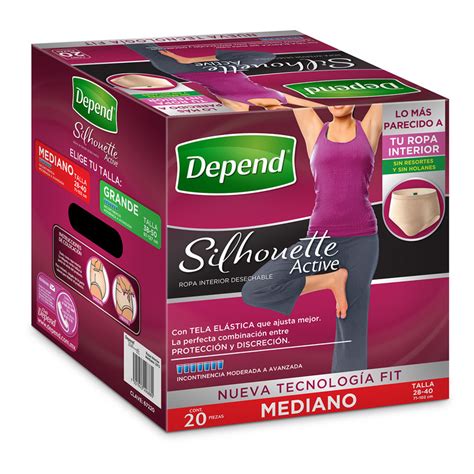 Find confidence & comfort with depend® underwear & bladder leakage products. Depend Silhouette Active ropa interior desechable tamaño ...