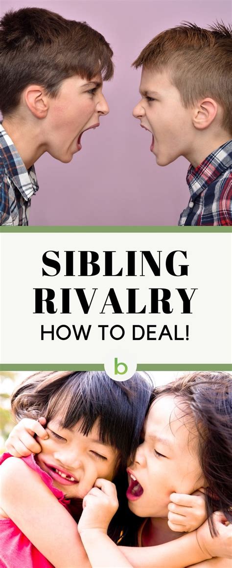 Tips For Dealing With Sibling Rivalry Beenke Sibling Jealousy