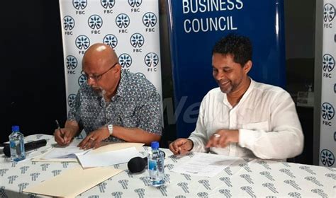 Fbc Fiji Signs Mou With Fiji Australia Business Council Abu