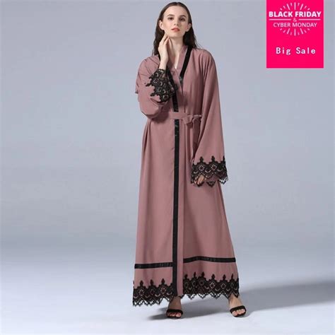 plus size muslim adult lace embroidery robe musulmane turkish dubai abaya muslim robe arab
