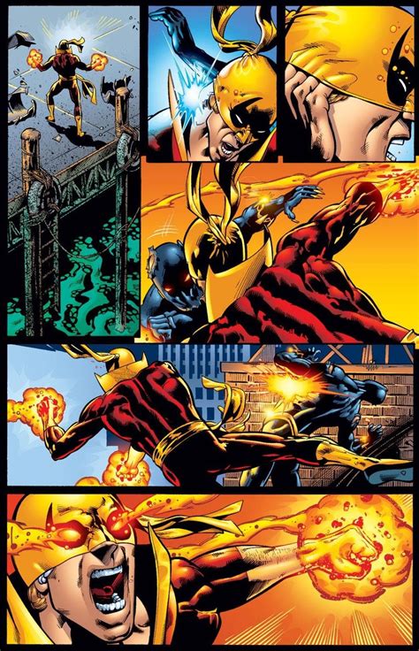 Black Panther Vs Iron Fist From Black Panther 1998 39 Black