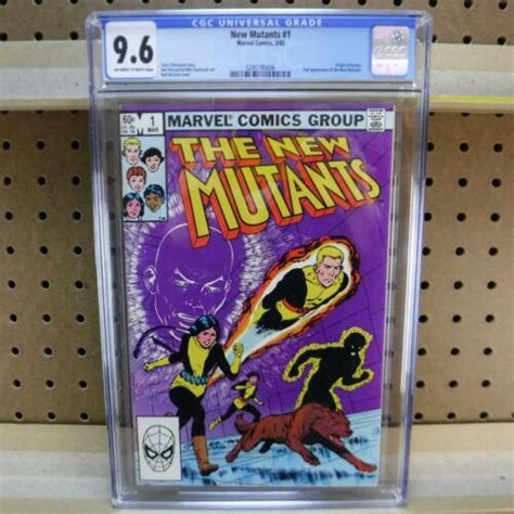 New Mutants 1 Cgc 96 2nd Appearance Origin Of Karma Marvel Key Issue