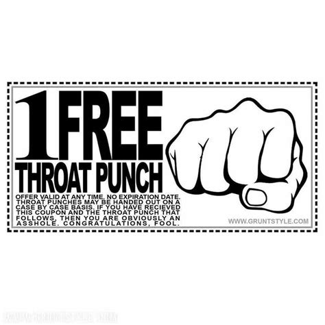 Throat Punch Thursday Throat Punch Thursday Work Quotes