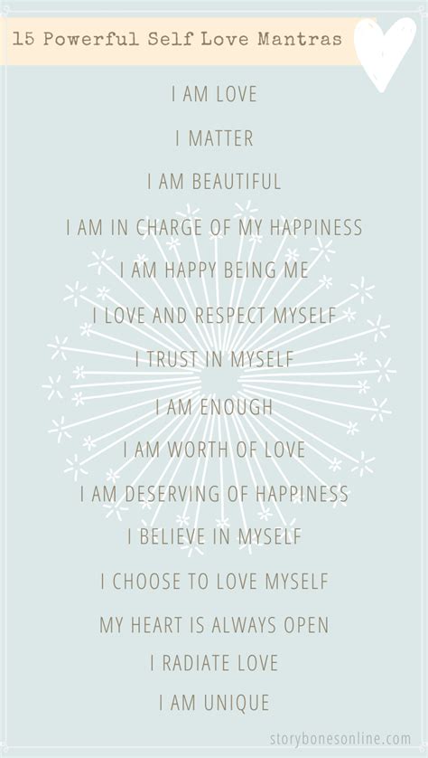 20 Powerful Self Love Mantras To Boost Your Confidence Mantras Self