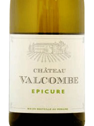 Château Valcombe Epicure Blanc Vivino United States