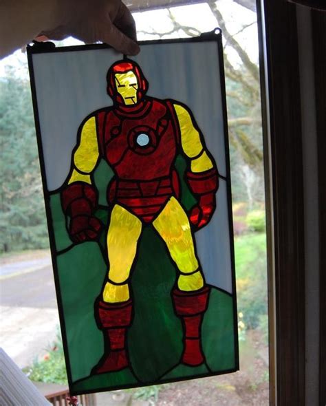 94 Best Superhero Antihero And Action Stained Glass Images