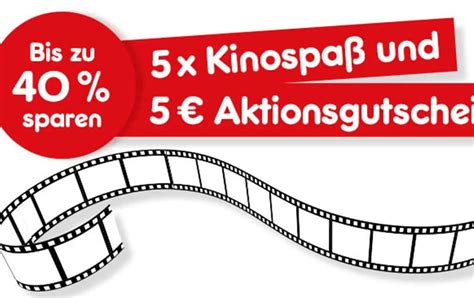 5 Cinemaxx Kinogutscheine 🎥 Für 2d Filme 5 € Aktionsgutschein Für Verpflegung Für 2995