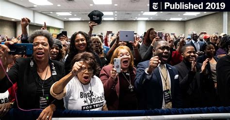 Trump Reaches Out To Black Voters The New York Times
