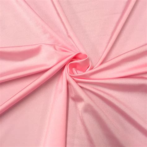 Pink Shiny Milliskin Nylon Spandex Fabric 4 Way Stretch Etsy
